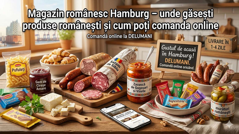 Magazin romanesc Hamburg – produse românești în Hamburg