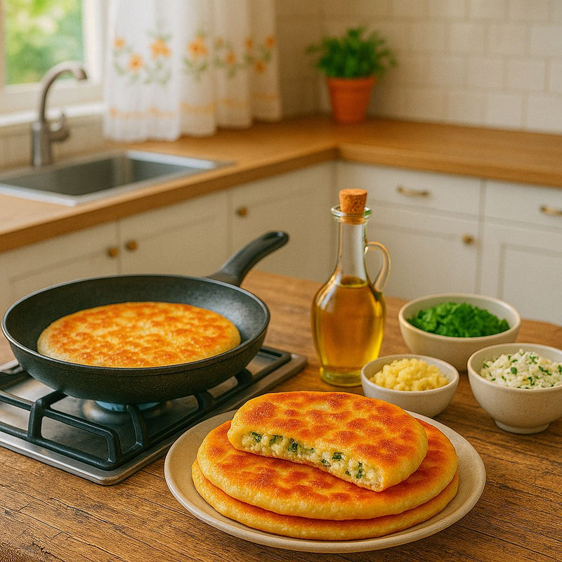 Aluat pentru placinte pe tigaie : Cum prepari usor si rapid placinte delicioase