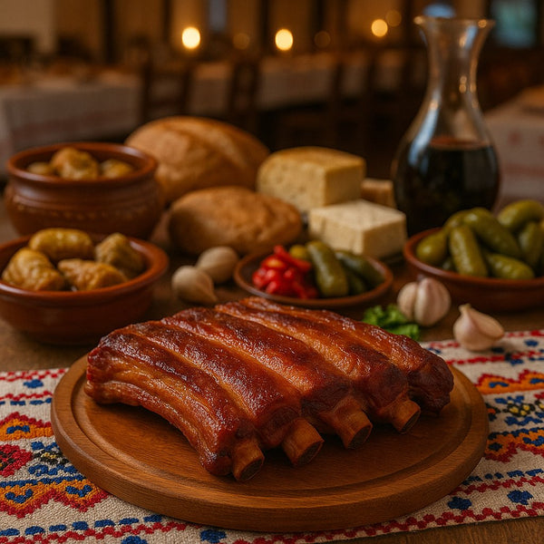 Coaste de porc afumate cu gust legendar: Închide ochii. Gustă. Ești acasă.