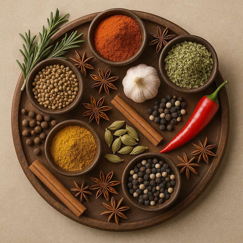 Condimente românești care dau gust cărnii – de la boia la cimbru si alte condimente