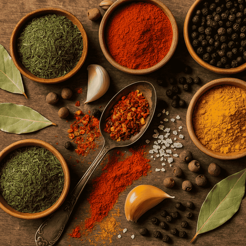 Condimente românești – Secretele gustului autentic de acasă