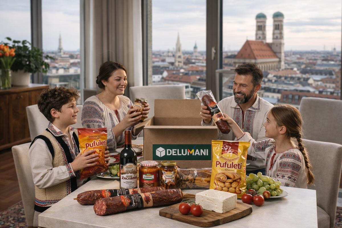 Magazin românesc München – livrare rapidă produse românești în Germani