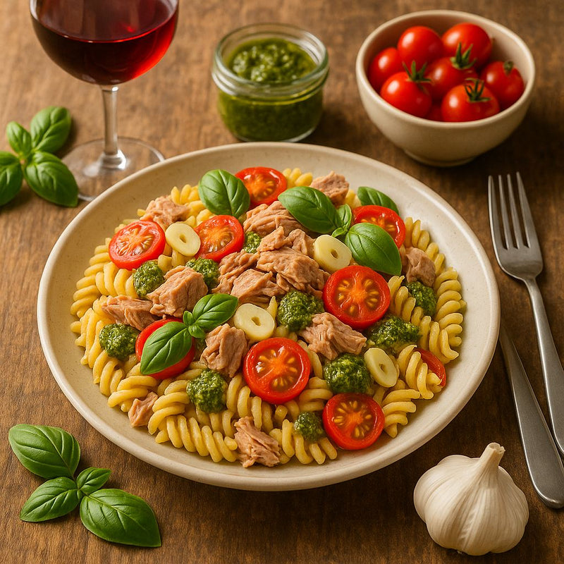 Paste cu ton - Reteta simpla si usor de preparat pentru un pranz rapid si delicios