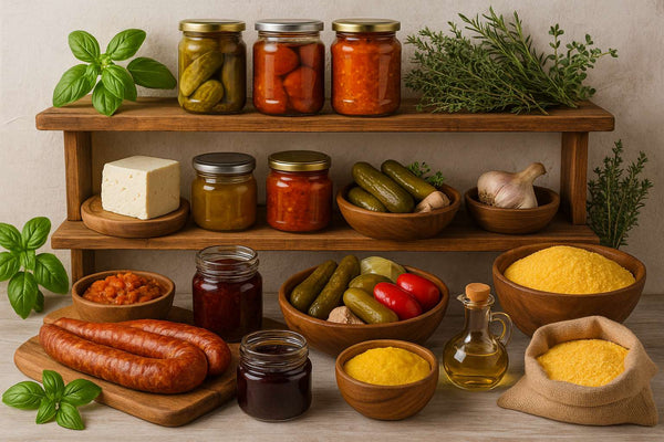 Top 10 produse și ingrediente nelipsite din camara romaneasca. Lista completa de cumparaturi