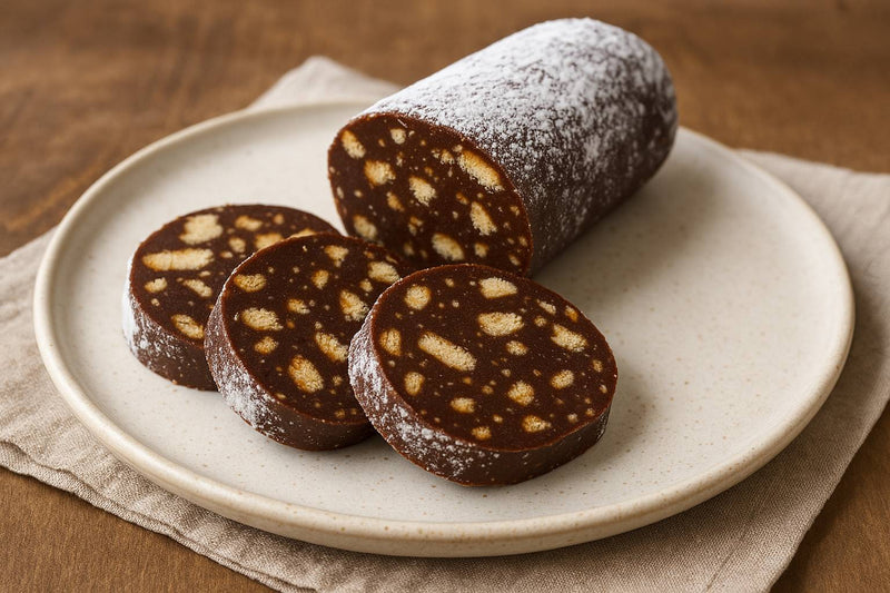 Salam de biscuiti reteta clasica si alte variantele iubite de romani