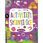 Coperta cărții Activități științifice +7, carte educativă pentru copii