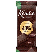 Ciocolată Kandia amăruie 40% cacao, tabletă de ciocolată românească pentru desert