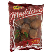 Madeleines cu cremă de vișine, prăjituri moi pentru desert