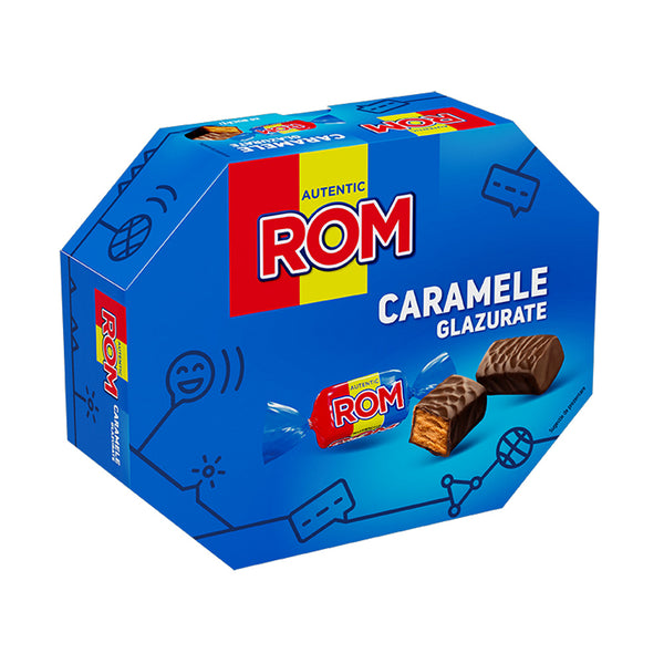 Rom - caramele glazurate
