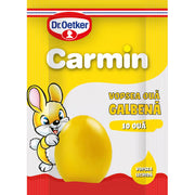 Vopsea de ouă galbenă Carmin Dr. Oetker, culoare pentru ouă de Paște