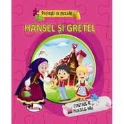 Coperta cărții Povești cu puzzle Hansel și Gretel de la Aramis