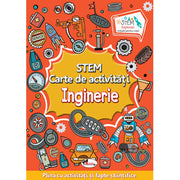 Coperta cărții STEM Inginerie, carte de activități de Lata Seth