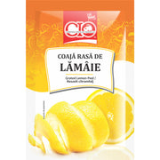 Coajă rasă de lămâie CIO, aromă pentru prăjituri, creme și deserturi