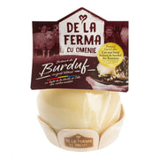 Brânză de burduf cu gust blând De la Ferma 350 g, brânză românească tradițională