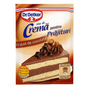 Cremă pentru prăjituri ciocolată Dr. Oetker, cremă dulce pentru torturi și deserturi
