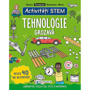 Coperta cărții Activități STEM, Tehnologie grozavă, de Claire Sipi