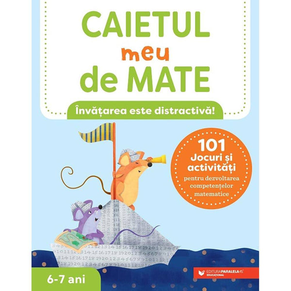 Caietul meu de mate (6-7 ani) - BROWN Keri - Delumani - Magazin Online Romanesc 