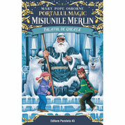 Coperta cărții Palatul de gheață, Portalul Magic, de Mary Pope Osborne