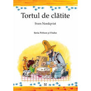 Coperta cărții Tortul de clătite din seria Pettson și Findus de Sven Nordqvist