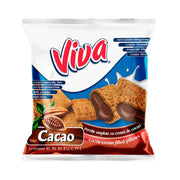 Pernițe Viva cacao European Food, snack dulce crocant cu cremă de cacao