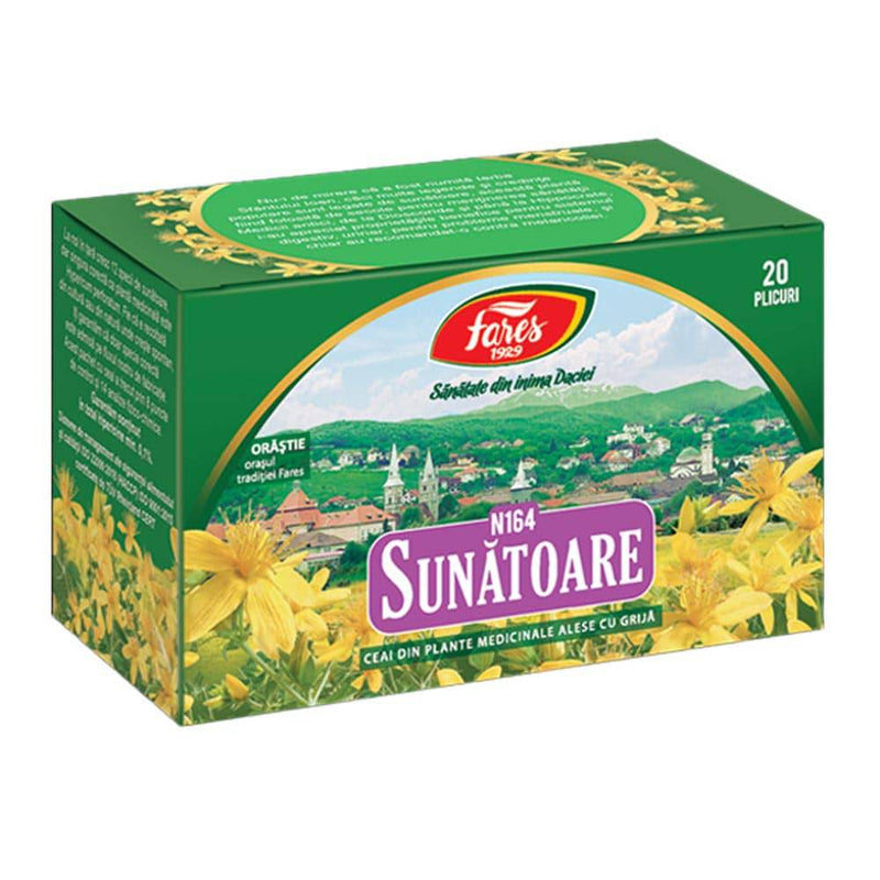 Ceai de sunatoare, N164, 20 plicuri, Fares - Delumani - Magazin Online Romanesc 