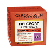 Cremă antirid Melcfort Supreme Care 65 plus SPF10 Gerocossen 50 ml