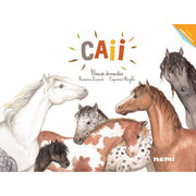 Coperta cărții Caii - Uriașii domestici de Françoise Laurent și Capucine Mazille, carte în limba română