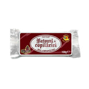 Batonul copilăriei cu lapte praf și cacao Pan Food, dulce românesc nostalgic