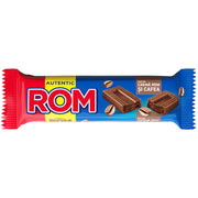 Rom baton cu cremă de rom și cafea Kandia, ciocolată românească pentru gustări