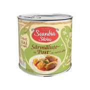 Sărmăluțe de post Scandia Sibiu, sarmale românești vegetale la conservă
