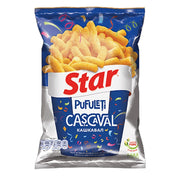 Pufuleți Star cu cașcaval, snack crocant românesc
