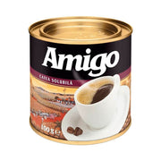 Cafea Amigo 100 g Strauss Coffee, cafea instant pentru dimineți și pauze de cafea