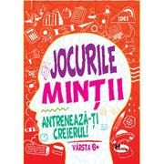 Coperta cărții Jocurile minții, antrenează-ți creierul, vârsta 6+ de la Aramis
