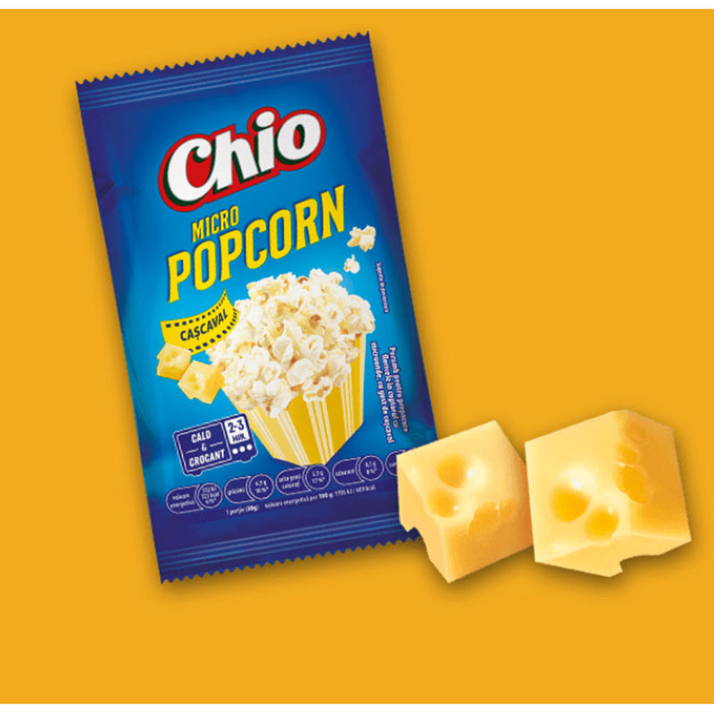Popcorn Chio cu gust de cascaval, pentru microunde