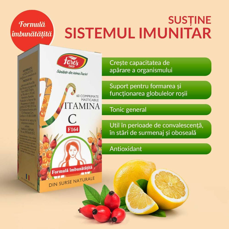 Vitamina C naturala, F164, Fares